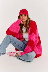 Berry Blush Cardigan